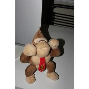 Donkey Kong 10” Stuffed Plush Animal 2019 Nintendo Super Mario Bros